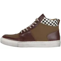 Helstons Grandprix Motorradschuhe, grün-braun, Größe 42 für Männer