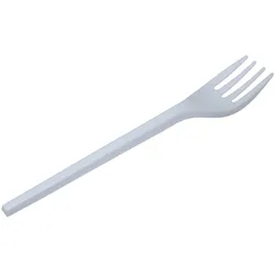 emissimo Gabel aus Bio-Plastik CPLA, kompostierbar, 171 mm - Typ: Gabel  1000 Stück