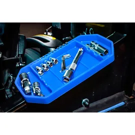 BGS Ablageschale Gummi/Silikon klein blau