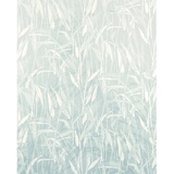 KOMAR Vliestapete Blau, Weiß, Sträucher, 200x250 cm,