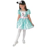 Rubie ́s Kostüm Disney's Minnie Maus Mint Cupcake Kostüm, Kostümkleid von Disneys bekannter Maus im Retro-Look 110-116