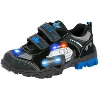 LICO Chief V Blinky Kinder Schwarz/Royalblau/Silber 26