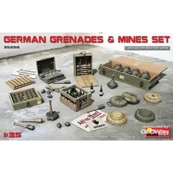 MINIART 35258 1:35 German Grenades & Mines Set