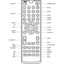 Universum DVD 300-20 DVD-Player CD-Player, HDMI,USB,SCART, mit Display Schwarz