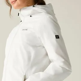 Regatta Hamara IV Outdoorjacke Wasserdicht mit Kapuze in Weiß - 46