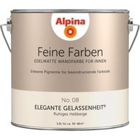 Alpina Innenfarbe Wand "Feine Farben" 5,0 L "Elegante Gelassenheit" No. 08 Beige