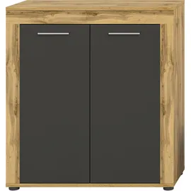 OTTO home Highboard Aosta 80 x 88 x 35 cm Grau