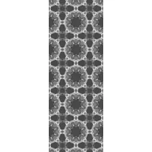 Queence Vinyltapete Ethan 90x300 cm 0,9 m2 grau 34193