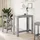 vidaXL Bartisch 102 x 50 x 103,5 cm Grau