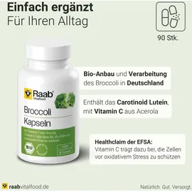 Raab Vitalfood Bio Broccoli Kapseln 90 St.