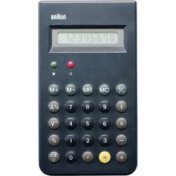 BRAUN Taschenrechner 66030 Batteriebetrieb