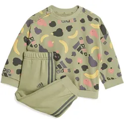 ADIDAS Kinder Sportanzug Essentials Allover Print, TENGRN, 68