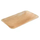 Greenbox Palmblatt Teller rechteckig 25 x 15 cm 25 St. Natur