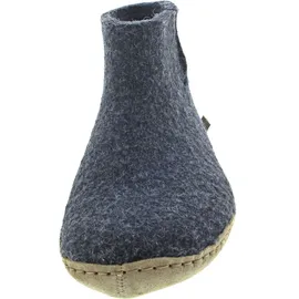 Glerups Hüttenschuhe Blau 40