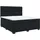 vidaXL Boxspringbett 180 x 200 cm Schwarz