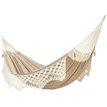 La Siesta Hängematte Bossanova muscade Kingsize Baumwolle Braun