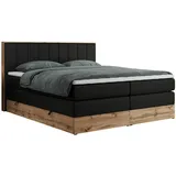 MKS Bellissimo King 180 x 200 cm H3 Schwarz