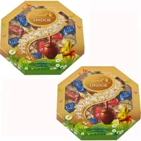 Lindt Lindor Mischung schicke Geschenkverpackung 288g 2er Pack