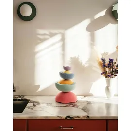 Stapelstein Inside rainbow pastel