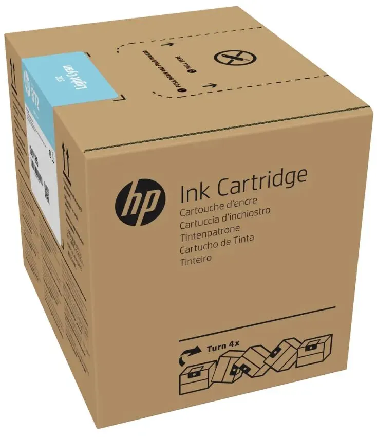 HP Tinte 872 Latex cyan hell
