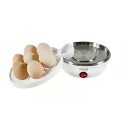 Adler AD 4459 Eierkocher für 7 Eier 450 Watt mit Signalton