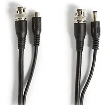 Nedis CCTVCA10BK200 - Videokabel BNC/DC, RG59 20 m