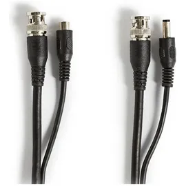 Nedis CCTVCA10BK200 - Videokabel BNC/DC, RG59 20 m