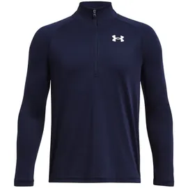 Under Armour Tech 2.0 1/2-Zip langarm Sportshirt Jungen 411 midnight navy/white XL 160-170 cm