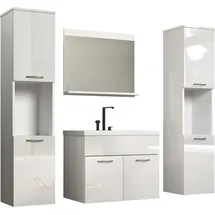 WELLTIME Kuba 4-tlg. Weiß