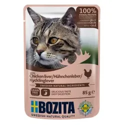 BOZITA Häppchen in Gelee 12x85g Hühnchenleber