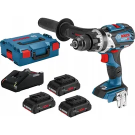 Bosch GSB 18V-110 C Professional  inkl. 3 x 4,0 Ah + L-Boxx