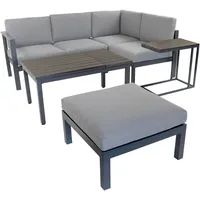 BellaVista Braga Loungeset grau