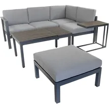 BellaVista Braga Loungeset grau