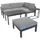 BellaVista Braga Loungeset grau