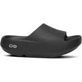 Oofos OOahh+ Recovery Sandalen Unisex schwarz, 38) Badelatschen