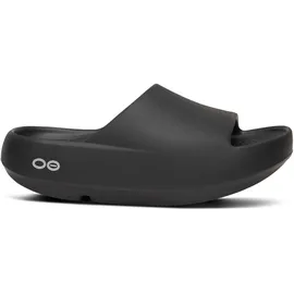 Oofos OOahh+ Recovery Sandalen Unisex schwarz, 38) Badelatschen