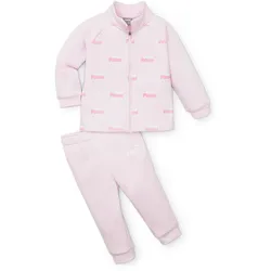 PUMA Minicats Print Fleece Baby-Jogginganzug 62 - pearl pink 92