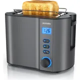 Arendo MANHA Toaster Grau