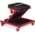 Relaxdays Rollbrett Stahl schwarz bis 150 kg klappbar 2in1