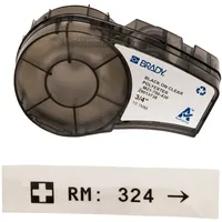 Brady Brady, M21-750-430, Polyester, 19,1mm x 6,4m, Schwarz auf