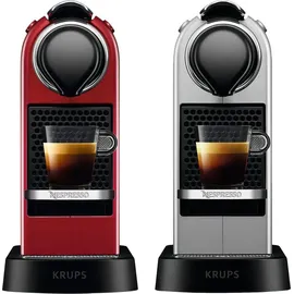 Krups Nespresso New CitiZ XN 741B silber