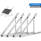 Solarpanel Halterung 114cm für 2 Solarmodul Solarhalterung pv Photovoltaik Aufständerung balkonkraftwerk