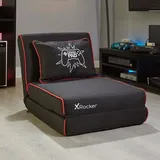 X Rocker Crash Pad JR Gaming-Stuhl schwarz/rot