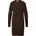 Feinstrickkleid Braun 36