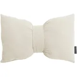 Magma Heimtex Oline Schleifenkissen 30 x 45 cm Creme