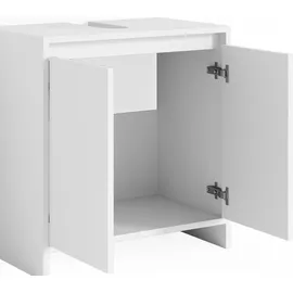 Vicco Waschbeckenunterschrank Emma, Weiß Unterschrank Badschrank Badezimmer