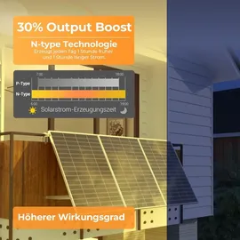 sunshare Ray Lite Solarpanel 200 W inkl. 800 W Mikro-Wechselrichter