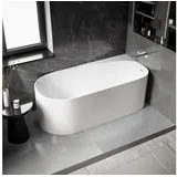 Bernstein - Freistehende Badewanne onda corner Acryl Einbau Rechts