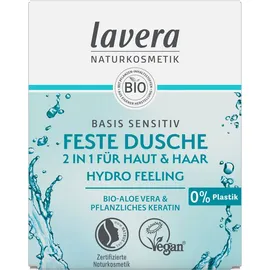 Lavera Basis Sensitiv Feste Dusche 2in1 Hydro Feeling 50 g