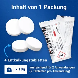 Bosch TCZ6004 Tassimo Entkalkungstabletten 4 St.